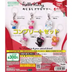 ハローキティ　めじるしアクセサリー　コンプリート　全6種　匿名配送　チャーム
