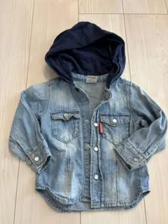 JUNK STORE デニムジャケット デニムシャツ　サイズ90