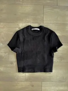 alexanderwang ダークグレー クロップドTシャツ - メルカリ