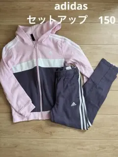 【早い者勝ち】adidas セットアップ ピンク／パープル