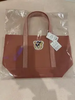 【新品未開封】フェイラー　オールドテディガールワッペントートバッグ(小)ピンク