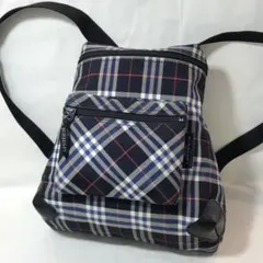 BURBERRYバーバリー　バックパック　ヴィンテージ　リュック　チェック　軽量