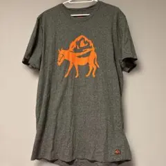 綿　100% MULITIA グレー Tシャツ XL