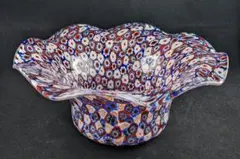 ベネチアンガラス ミルフィオリ 置物