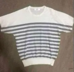 アダムエロペ ボーダーニットトップス