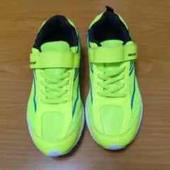 メガスター 蛍光イエロースニーカー　23.0cm