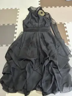 シフォンフリルドレス(ボレロ付き)