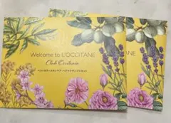 ロクシタン ウェルカムサンプルサシェセット　×2