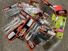 バス釣り 引退セット 大量ワーム ビックベイトセット - メルカリ