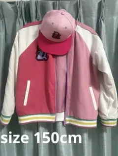 150cm＊BREEZ＊ワンピースREDコラボ＊UTA＊ピンク系＊キャップおまけ