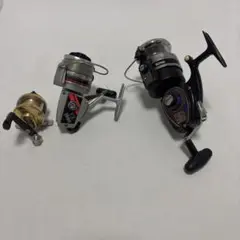 SHIMANO Daiwa スピニングリール 3点 まとめ売り SHIMANO Daiwa スピニングリール 3点 まとめ売り 2025年最新