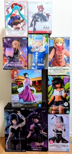 【猫猫/ヒンメル/狂三/トガちゃん他】プライズ10体セットまとめ売り