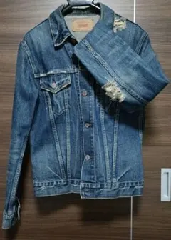 b*o様 Levi's 70505 M ダメージデニムジャケット
