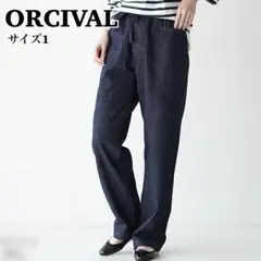 ORCIVAL オーシバル デニムイージーパンツ インディゴ サイズ1
