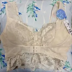 Honeys レース付きブラジャー ベージュ　LLサイズのサムネイル