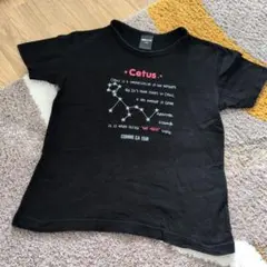 COMME CA ISM　星座　Tシャツ　140
