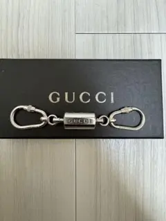GUCCI カラビナ　キーリング　美品　箱付き