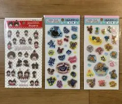 ♡セリア・ぷくっとシール・モンチッチ・エポキシシール・エンジェルブルーなど3点♡