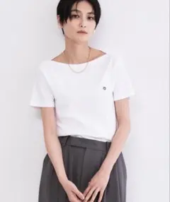 プチバトー　ボートネックTシャツのサムネイル