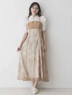 【新品】シャツワンピース