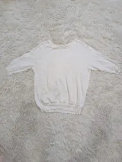 BEAUTY&YOUTH ホワイト トレーナー