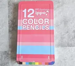 Tombow ippo! 12色 色鉛筆缶入り