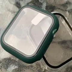 Apple Watch カバー ダークグリーン 40/41/42/44/45