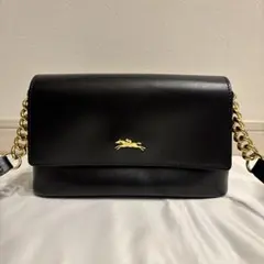 Longchamp ショルダーバッグ　黒　ブラック