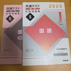 Jシリーズ　共通テスト対策問題集 国語