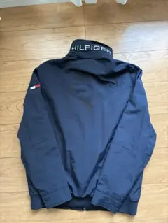 HILFIGER ナイロンジャケット ネイビー