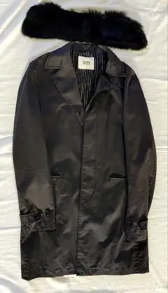 TAKEO KIKUCHI　コート① ファー付き