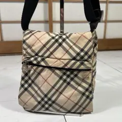 バーバリーブルーレーベル ショルダーバッグ ノバチェック pvc