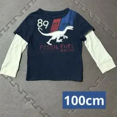 [Baby GAP] 恐竜プリント 長袖カットソー 100cm