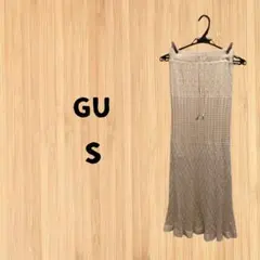 GU オフホワイト スカート S⭐️⭐️