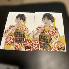 川本笑瑠 生写真 振袖衣装