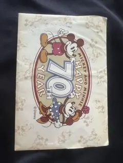 ミッキー・ミニー 70周年記念ポストカード