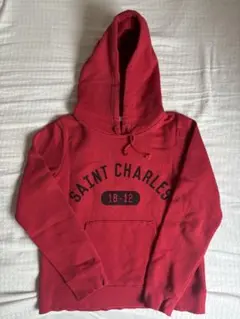 earth music&ecology レッド パーカー　美品