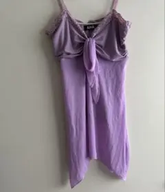 ANAP♡ボウタイシフォンキャミ♡レース♡バイカラー♡グラデーション♡のサムネイル