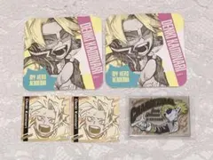 ✩ヒロアカ 原画展 アートコースター スクエアステッカー パブミラー 上鳴電気