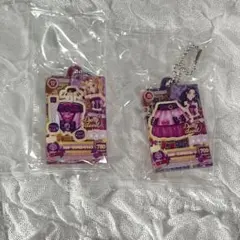 アイカツ×プリパラだれでもアクリルチャーム 白樺リサと大地のの2個セット