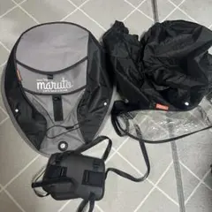 maruto シェル型レインカバー 日除けサンシェード付きオールシーズンOK
