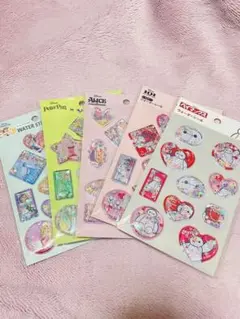 セリア ウォーターシール ベイマックス 101匹わんちゃん オイスター 5種類