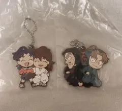 忍たま乱太郎　アニメキャラクター ラバーキーホルダー 2個セット