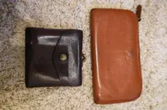 ILBISONTE イルビゾンテ レザー 二つ折り財布　L字ファスナー