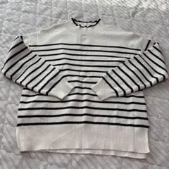 グローバルワーク　メルティスタンドスリットプルオーバー