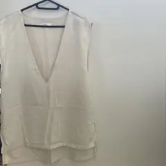 Helm ベスト ジレ アイボリー