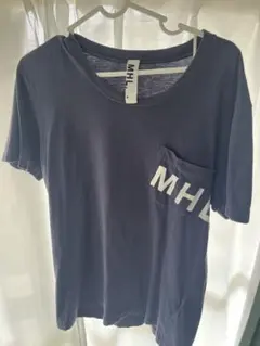MHL. ポケットTシャツ ネイビー サイズMのサムネイル