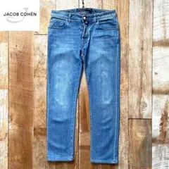 【美品】JACOB COHEN J688 テーパード デニム パンツ 31のサムネイル