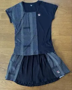 FILA テニスウェア シャツ、プリーツスコート セット