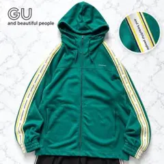 GU beautiful people サイドライン パーカ XL 未使用 タグ